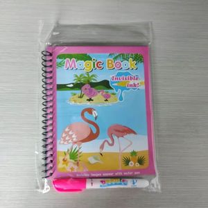 儿童绘画彩色魔术水绘本笔着色数字绘制便携式书魔术画板 - Product Image 3