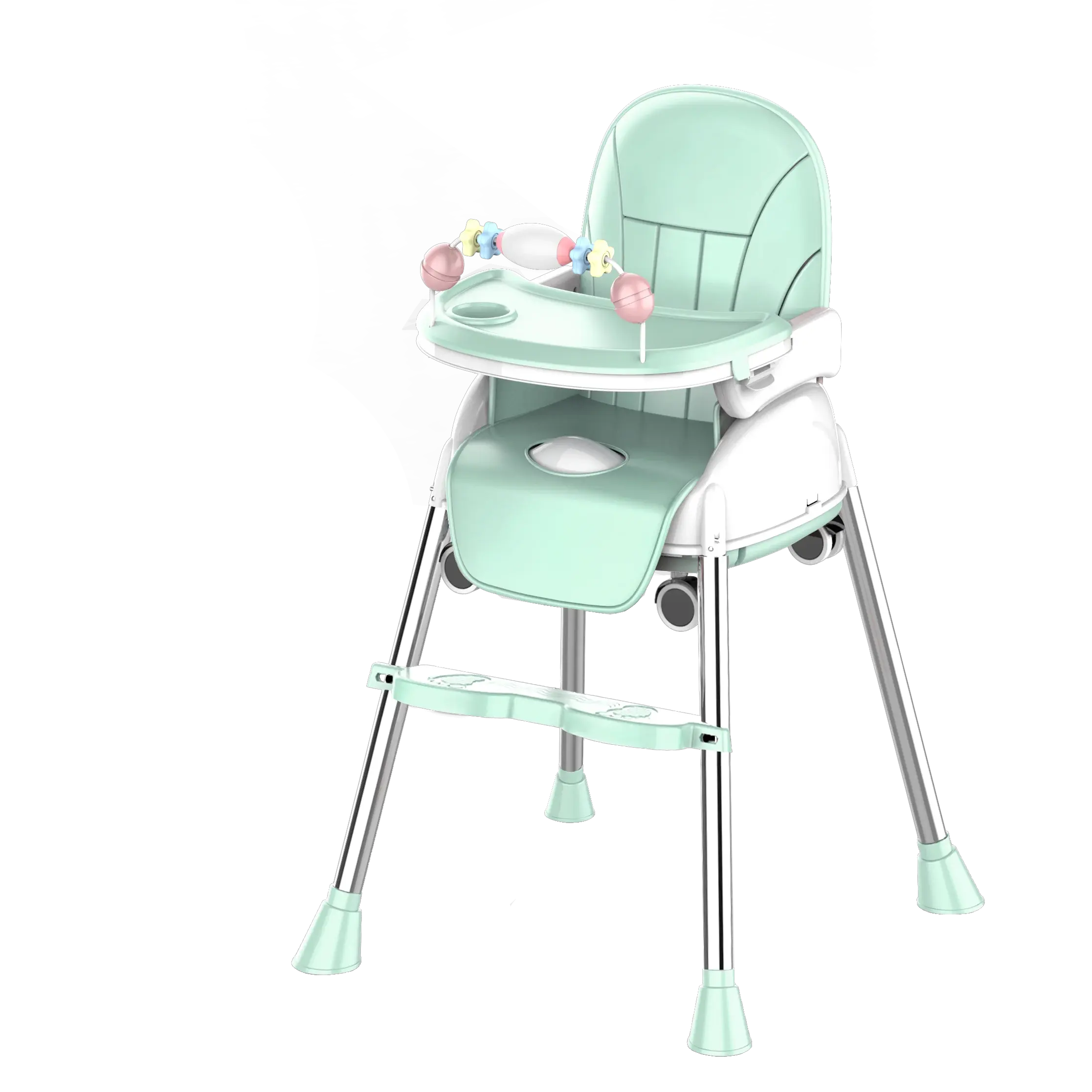 Baby-Esstisch Wohnsitz tragbar mehrstufiger Hersteller Versorgung Baby-Stuhl Kinder Esstisch verstellbarer Platz