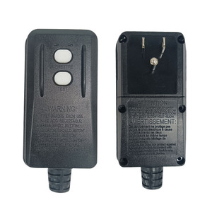 Interruttore di circuito elettrico GFCI Plug-In protezione contro le perdite di terra spina Auto-Reset controllo automatico IP54 livello 125V spine prese - Product Image 1