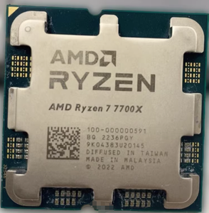 Per AMD nuovo arrivo AMD R7 7700 serie AM5 processore CPU 7700 3.8Ghz 32MB DDR5 Ram tipo di memoria