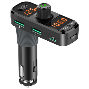 Vendita di prodotti per auto Bluetooth Kit telecomando USB caricabatterie per auto Wireless FM trasmettitore per auto MP3Player funzionalità di ricarica Stereo - Product Image 4