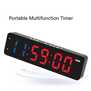 נייד גדול הוביל תצוגה דיגיטלית מוסך כושר שעון כושר מרובה מצב שעון בית מטבח שעון אלקטרוני - Product Image 4