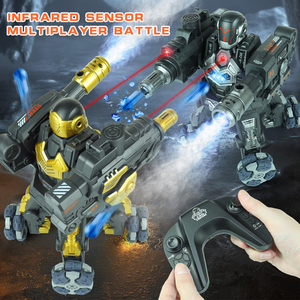 Robot de lucha de tiro con bolas de Gel Dual de batalla inteligente Rc con efecto de pulverización, robot de combate de 2,4G, juguete para regalo - Product Image 2