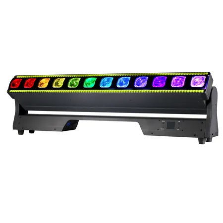 RGBW cabeza móvil Led DMX DJ Disco Led haz fiesta cadena etapa luz araña iluminación Arco Iris efecto Gobo sacudiendo luces