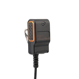 Walkie talkie ile rekabetçi konuşmak için itin 3.5 jack kulak kancası isteğe bağlı mikrofon inşa - Product Image 1