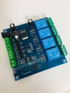 Interruptor de módulo de relé de cuatro vías, salida de entrada Rs485/ttl anti-reverso, 1 unidad - Product Image 6