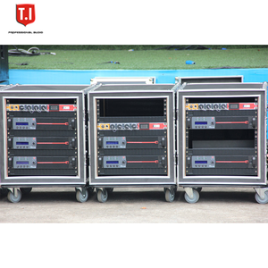 <strong>Four</strong> Channel Digital DSP Amp Professional Sound Equipment Audio Amplifiers Speaker 4 <strong>Input</strong> and 4 <strong>Output</strong> DSP Amplifiers - Product Image 1