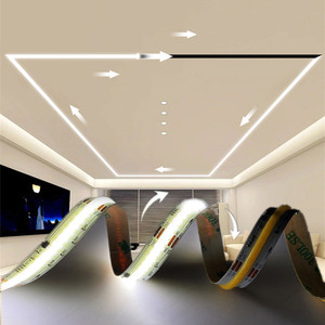 Smart Home Lights12w Decoration Ceiling Smart Running Water <strong>Led</strong> Strip with bluetooth App Controlled 24v Cob <strong>Led</strong> Strip Light - Product Image 1