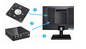 High Performance <strong>AMD</strong> Ry-zen 7 <strong>Computer</strong> With 2*DDR4 RAM Radeon RX Vega 10 <strong>Processor</strong> Graphics Mini PC for Gaming - Product Image 6