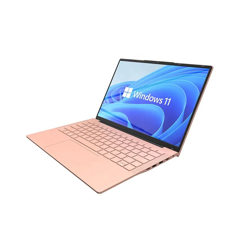Yeni toptan dizüstü pc desteği Win10/11 deneme sürümü Barebone ucuz bilgisayar i3 i5 i7 14.1 inç laptop notebook