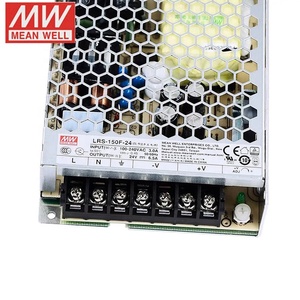原始平均井LRS-150F系列5V 12V 15V 24V 36V DC单输出开关电源，输入范围宽