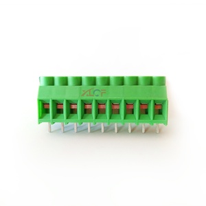 XLCF 6,35-00 Espaciado de terminales Rango de 6,35mm 30-10AWG 30A Bloque de terminales de estilo europeo - Product Image 2