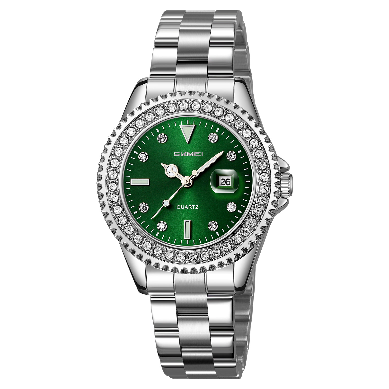 Argent/Vert