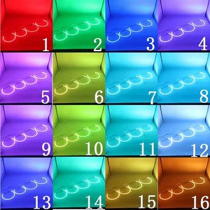 Multi-Color Ultra Bright <strong>RGB</strong> <strong>Led</strong> Angel Eyes Multicolor Ass Telecom <strong>LED</strong> <strong>RGB</strong> for E46 E36 E39 E38 E53