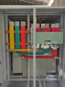3 Phase Oil Immersed Stabilizer 1000KVA 380v Voltage Regulator 100% Copper Equipped with <strong>Input</strong> Switch and Bypass <strong>Device</strong> - Product Image 3