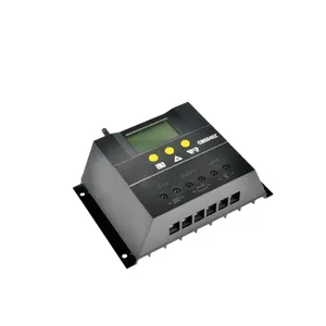 12V/24V/48V manuale PWM regolatore di carica solare 60 Amp MPPT con Display LCD Controller di illuminazione certificato RoHS - Product Image 3