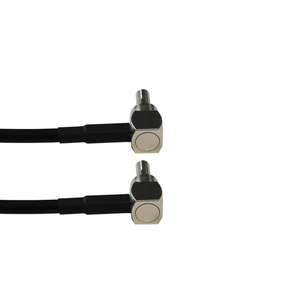 带F母CRC9弯头公射频连接器的F-C-KY1.5-RG174-CRC9电缆RG174 - Product Image 5