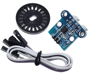 HC-020K二重速度測定センサーモジュール光電エンコーダーキットトップ用arduino新品 - Product Image 2