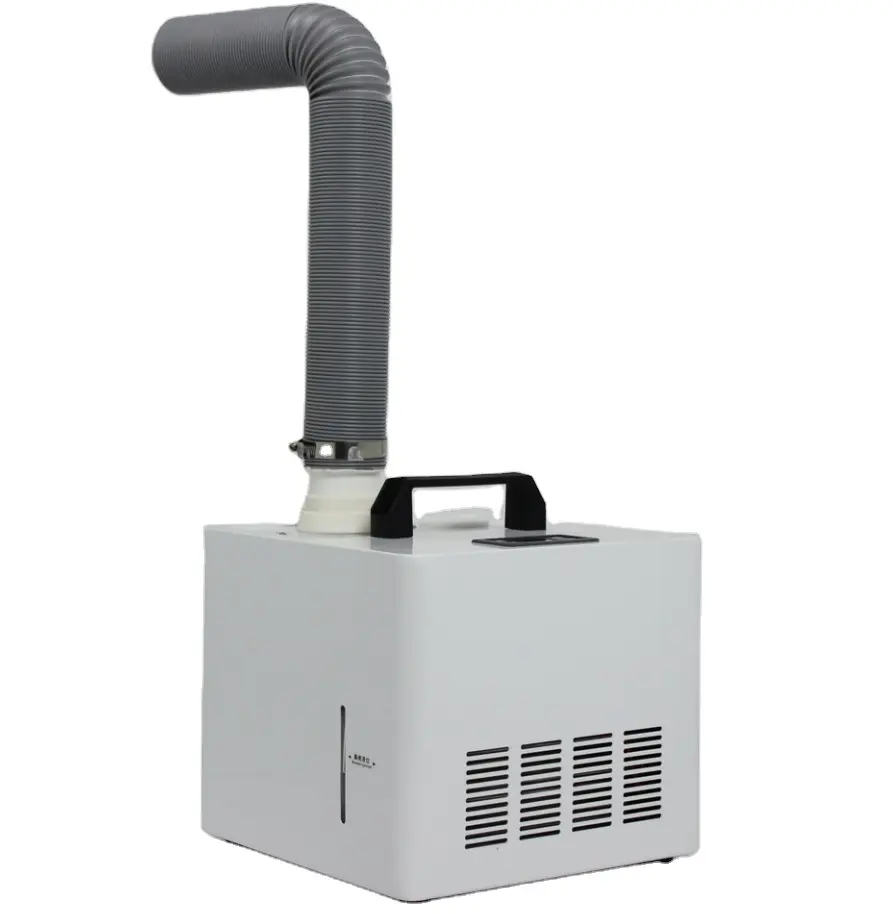 Humidificateur Portable ultrasonique atomisation industrielle acide hypochloré dioxyde d'hydrogène Machine