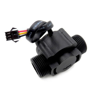 FS300A 2-60LPMナイロン素材ホールパルス信号流量計センサー - Product Image 2