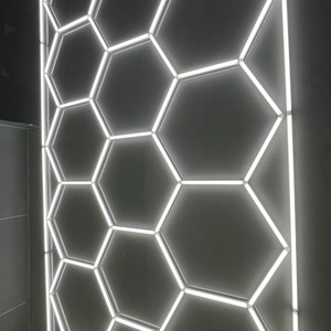 Sağlıklı aydınlatma alüminyum Rgb dekoratif Led altıgen ışık gömme ışık - Product Image 5