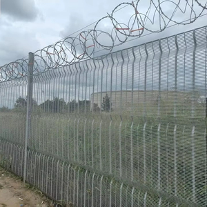 איכות גבוהה אנטי-טיפוס אבטחה גבוהה 358 אבטחה ברורה תצוגה רשת ברורה לוחות גדר ברורים עם מהדק עכביש - Product Image 5