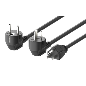 Support Custom Made 250V <strong>16A</strong> Electrical <strong>Plug</strong> European Standard PVC Power <strong>Plug</strong> 3Pin Socket - Product Image 2