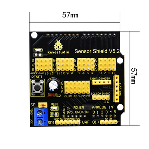 Keyes tudio Sensor Shield V5 Erweiterungs platinen modul für Arduino UNO Arduino LEONARDO