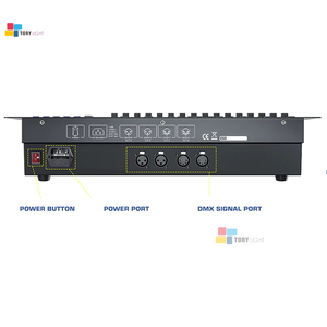 Контроллер DMX 1024 DMX консоль сценического освещения Dmx512 Dj консоль освещения с полетным корпусом для концертного оборудования - Product Image 2