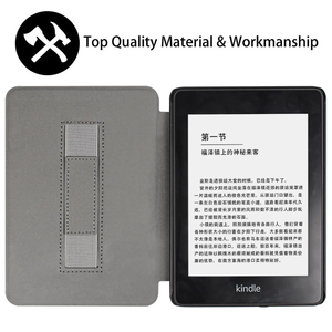 EReader Cover for Kindle Paperwhite 12th Gen 2024 Colorsoft Case 7 Inch Auto Wake Sleep TPU <strong>Flexible</strong> <strong>Shell</strong> with Hand Support - Product Image 2