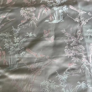 Traditional Auspicious and Smiling Pattern Style Sufficient Quantity Comfortable Jacquard Brocade Fabric for Women <strong>Tang</strong> Suit - Product Image 3