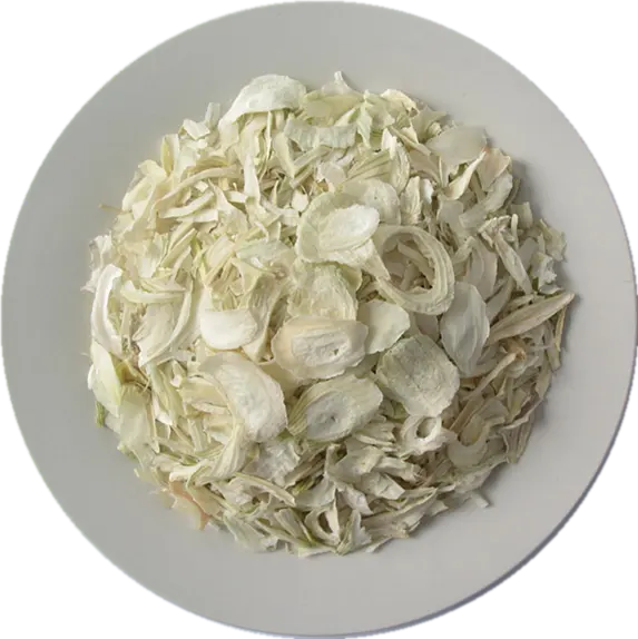 Fiocchi di cipolla bianca disidratata fabbrica cinese diretta all'ingrosso di buona qualità vendita all'ingrosso naturale pura senza l'aggiunta
