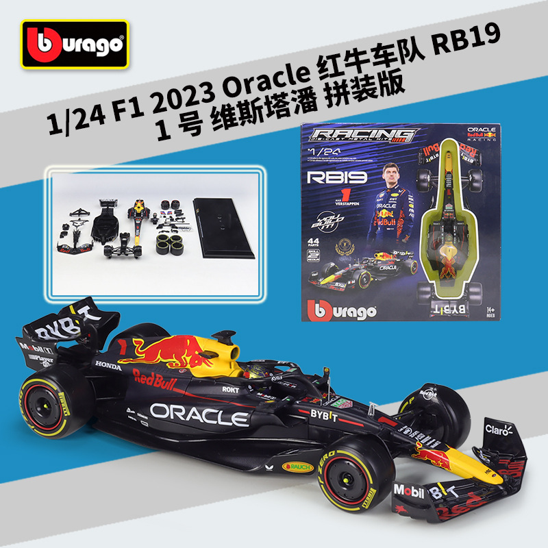 28501 2023 Red Bull Racing RB19 1 Vista Pan Édition Assemblée