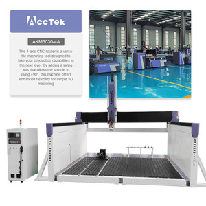 重型ATC木泡沫3d雕刻数控刳刨机3030，带Syntec控制器自动换刀，面向欧盟市场 - Product Image 2