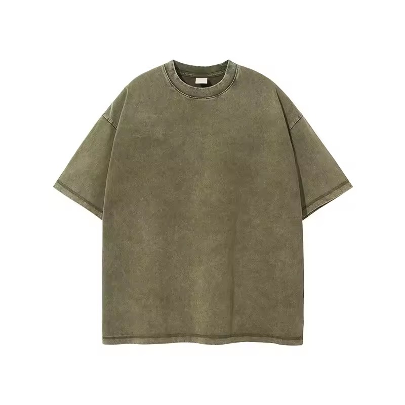 t-shirt vintage-vert armée