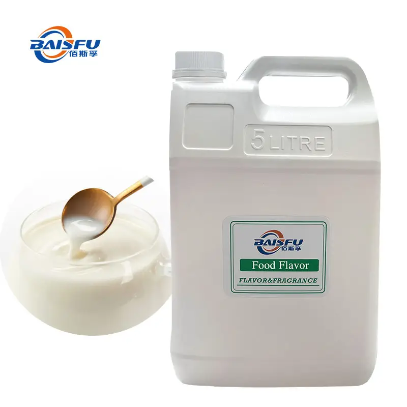食品グレードの乳製品フレーバーBAISFU99% スウィートミルクフレーバー & フレーバーケーキ乳製品デザート用食品添加物液体