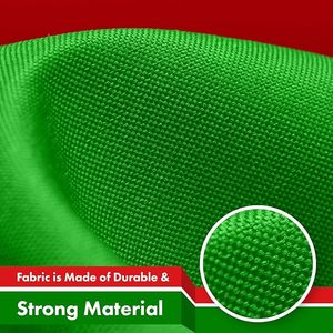 Sultan of Oman Flag 3x5 Ft Banner Screen Print Polyester Canvas <strong>Header</strong> and Double Stitched Brass Grommets for <strong>Easy</strong> Display - Product Image 4