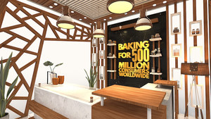 Nhà Máy Sal Rắn Gỗ Showcase Nước Hoa Hiển Thị Tủ Thiết Kế Nước Hoa Mỹ Phẩm Hiện Đại Mall Nước Hoa Kiosk - Product Image 6