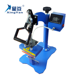 Xingyan 8*14cm Cap Heat Press Clamshell Design Hat Heat Press Machine <strong>Digital</strong> LCD <strong>Timer</strong> and <strong>Temperature</strong> <strong>Control</strong> - Product Image 1