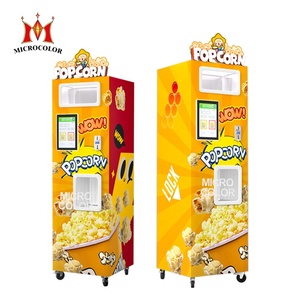 Tự dịch vụ màn hình cảm ứng tự động hương vị bỏng ngô Máy bán hàng tự động thương mại thức ăn nhanh bỏng ngô Máy bán hàng tự động - Product Image 1