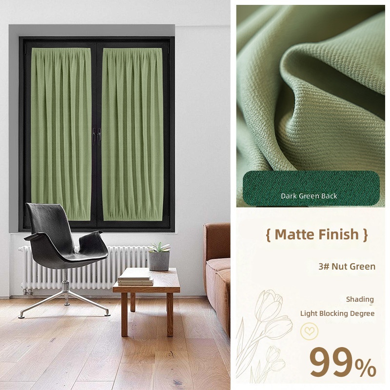 Shen guang ni-3 vert cardamome, 165 plis, Velcro