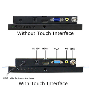 7 Zoll 1024*600 Open Frame Raspberry PI Touchscreen-Monitor für den industriellen Einsatz