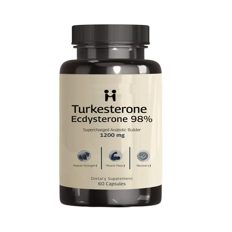 OEM Pure Fadogia Agrestis /Tongkat Ali/Maca /Tribulus Terrestris/Epimedium/Turkesterone-Extrakt-Kapseln für die Gesundheit von Männern