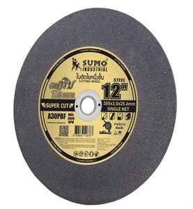 SUMO <span class=keywords><strong>12</strong></span>インチ305mmカットディスク耐久性の高いシャープ研磨工具A30PBF切削ホイールディスク金属ステンレス鋼INOX用