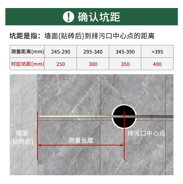 Note pit distance-250/350