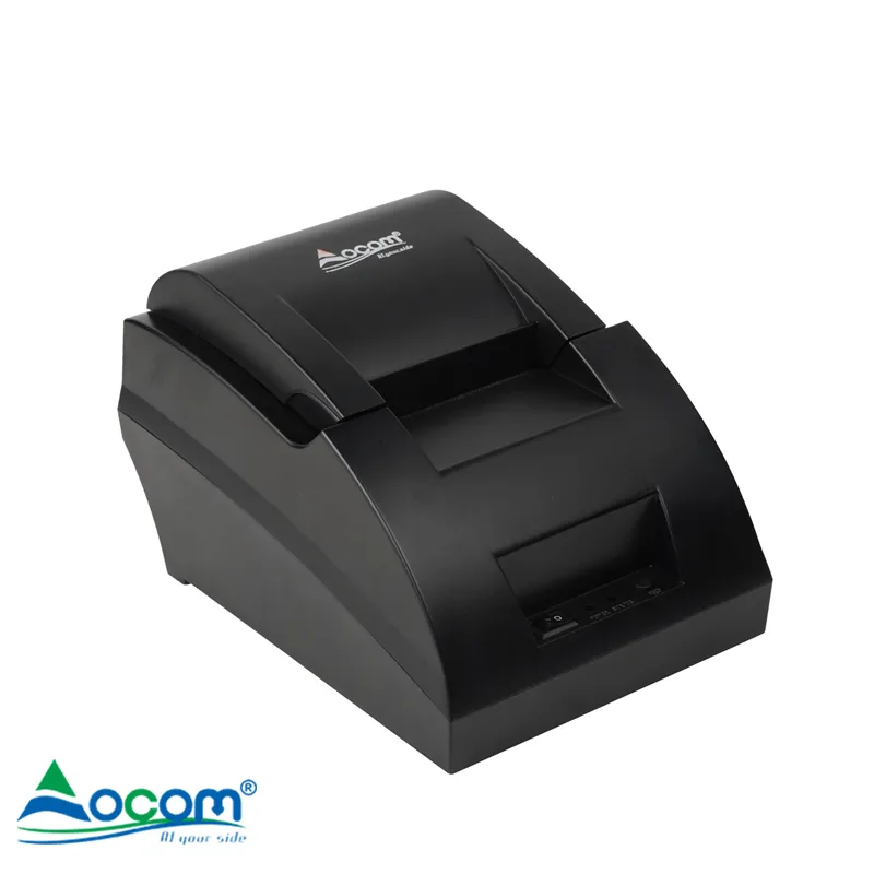 OCPP-58H Mini Desktop portabel, Printer Thermal Resi portabel murah, stok USB OCOM 58mm, Printer Nano catatan kecil 50KM 1 tahun