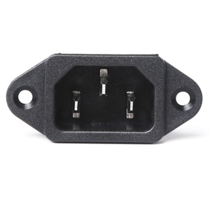 LZ-14-1 IEC60320 C14 AC电源入口插座连接器带盖AC 250V 10A 250V 15A电源插座连接工业 - Product Image 4