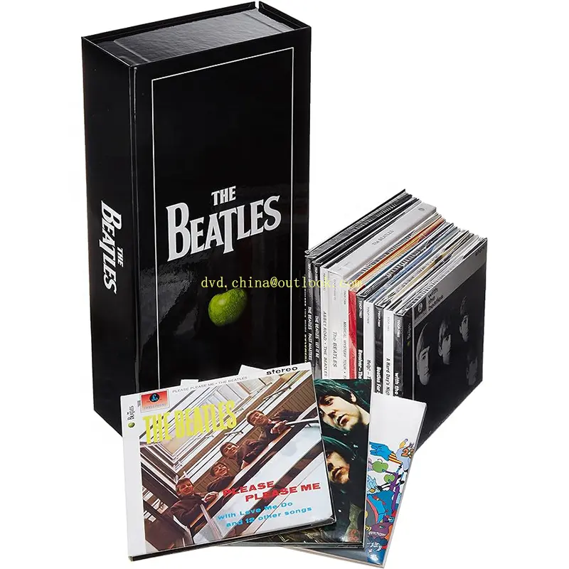 De Beatles Stereo Box Set Voor De Beatles 16cd + 1dvd Cd Muziek Films Dvd Tv Serie Cartoons Cd Festival Cadeau