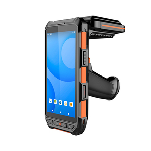Factory Android 13 <strong>HF</strong> NFC UHF RFID <strong>Reader</strong> QR Code Laser Scanner Google Play 7200MAH 4G Wifi Handheld PDA for Logistic Warehouse