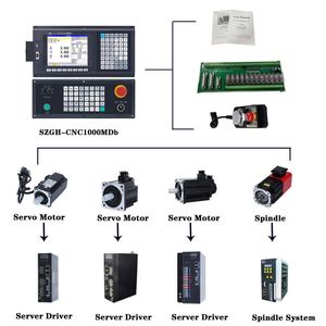 SZGH-controlador cnc de 4 ejes, controlador de fresado de motor paso a paso para máquina de corte de brazo oscilante con interfaz USB - Product Image 4